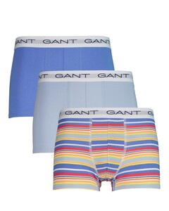 Gant Multi Stripe Trunk 3Pack Underwear Perfect Blue