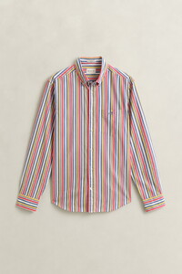 Gant Multistripe Poplin Button-Down Shirt Multicolor