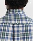 Gant Organic Cotton Archive Poplin Check Overhemd Forest Green