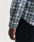 Gant Organic Cotton Archive Poplin Check Overhemd Forest Green