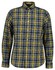 Gant Organic Cotton Archive Poplin Check Overhemd Naval Blue