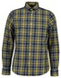 Gant Organic Cotton Archive Poplin Check Overhemd Naval Blue