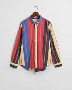 Gant Oversized Seersucker Stripe Shirt Multicolor