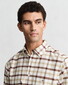 Gant Oxford Check Button-Down Overhemd Mahogany Brown