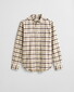 Gant Oxford Check Button-Down Overhemd Mahogany Brown