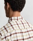 Gant Oxford Check Button-Down Shirt Mahogany Brown