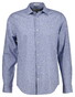 Gant Poplin Allover Fine Pattern Overhemd Faded Denim