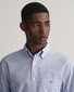 Gant Poplin Banker Stripe Button Down Overhemd College Blue