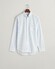 Gant Poplin Banker Stripe Button Down Overhemd Licht Blauw