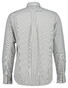 Gant Poplin Banker Stripe Button Down Overhemd Pewter Grey