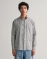 Gant Poplin Banker Stripe Button Down Overhemd Zwart