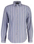 Gant Poplin Fil-à-Fil Triple Stripe Overhemd College Blue