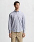 Gant Poplin Fil-à-Fil Triple Stripe Overhemd College Blue