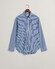 Gant Poplin Stripe Button Down Overhemd College Blue