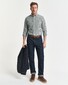 Gant Poplin Stripe Button Down Overhemd Forest Green