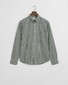 Gant Poplin Stripe Button Down Overhemd Forest Green