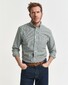 Gant Poplin Stripe Button Down Overhemd Forest Green