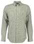 Gant Poplin Stripe Button Down Overhemd Mosgroen