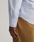 Gant Poplin Uni Slim Button Down Subtle GANT Shield Embroidery Overhemd Licht Blauw