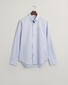 Gant Poplin Uni Slim Button Down Subtle GANT Shield Embroidery Overhemd Licht Blauw