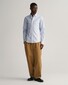 Gant Poplin Uni Slim Button Down Subtle GANT Shield Embroidery Overhemd Licht Blauw