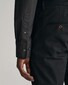 Gant Poplin Uni Slim Button Down Subtle GANT Shield Embroidery Overhemd Zwart