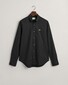 Gant Poplin Uni Slim Button Down Subtle GANT Shield Embroidery Overhemd Zwart