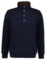 Gant Quilted Sweat Half Zip Trui Avond Blauw