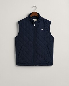 Gant Quilted Windcheater Bodywarmer Body-Warmer Evening Blue
