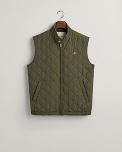 Gant Quilted Windcheater Bodywarmer Body-Warmer Juniper Green