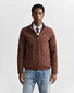 Gant Quilted Windcheater Jack Mahogany Brown