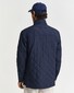 Gant Quilted Windcheater Mid-Length Jacket Evening Blue