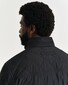 Gant Quilted Windcheater Mid-Length Jacket Zwart