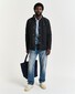 Gant Quilted Windcheater Mid-Length Jacket Zwart