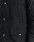 Gant Quilted Windcheater Mid-Length Jacket Zwart