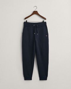 Gant Regular Sweatpants Ribbed Waistband Joggingbroek Avond Blauw