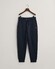 Gant Regular Sweatpants Ribbed Waistband Joggingbroek Avond Blauw