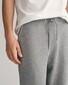 Gant Regular Sweatpants Ribbed Waistband Joggingbroek Grijs Melange