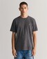 Gant Regular Uni Fine Shield Embroidery T-Shirt Anthracite Melange