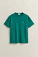 Gant Regular Uni Fine Shield Embroidery T-Shirt Botanical Hue