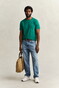 Gant Regular Uni Fine Shield Embroidery T-Shirt Botanical Hue