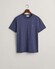 Gant Regular Uni Fine Shield Embroidery T-Shirt Dark Jeansblue Melange