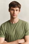 Gant Regular Uni Fine Shield Embroidery T-Shirt Dry Herb Green