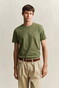 Gant Regular Uni Fine Shield Embroidery T-Shirt Dry Herb Green