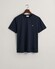 Gant Regular Uni Fine Shield Embroidery T-Shirt Evening Blue
