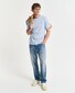 Gant Regular Uni Fine Shield Embroidery T-Shirt Fresh Blue