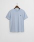 Gant Regular Uni Fine Shield Embroidery T-Shirt Fresh Blue