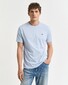 Gant Regular Uni Fine Shield Embroidery T-Shirt Fresh Blue