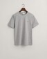 Gant Regular Uni Fine Shield Embroidery T-Shirt Grey Melange