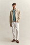 Gant Regular Uni Fine Shield Embroidery T-Shirt Muted Turquoise